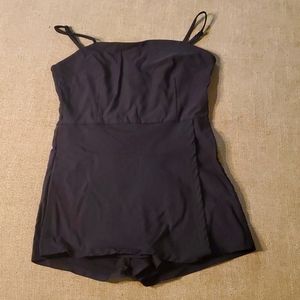 Cute! Black skort jumpsuit/romper